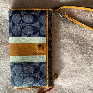 Coach wristlet